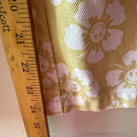 Holiday The Label High Waisted Print Denim Pants - Picture 8 of 14